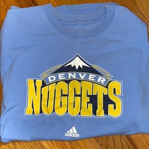 Adidas Denver nuggets t shirt